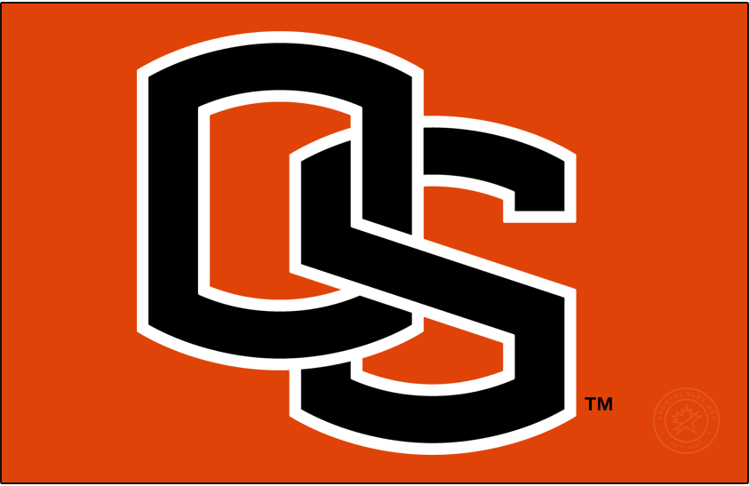 Oregon State Beavers 2006-2013 Alt on Dark Logo v2 diy DTF decal sticker